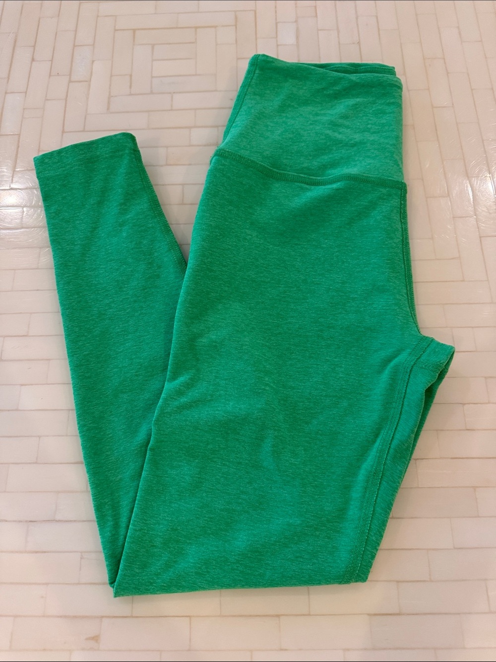 Beyond Yoga Green High-Waist Leggings